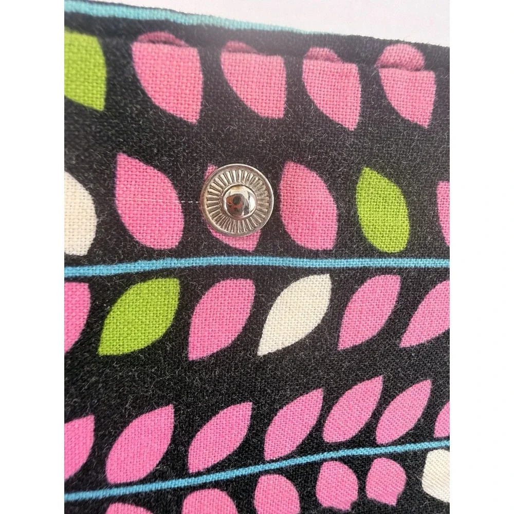 Vera Bradley Va Va Bloom Euro Wallet Trifold Quilted Floral Organizer - Picture 9 of 11